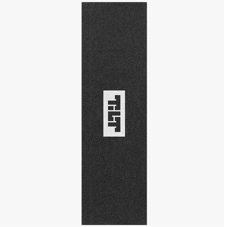 Tilt Block Logo Scooter Grip Tape - White (Fine) 24" x 7"
