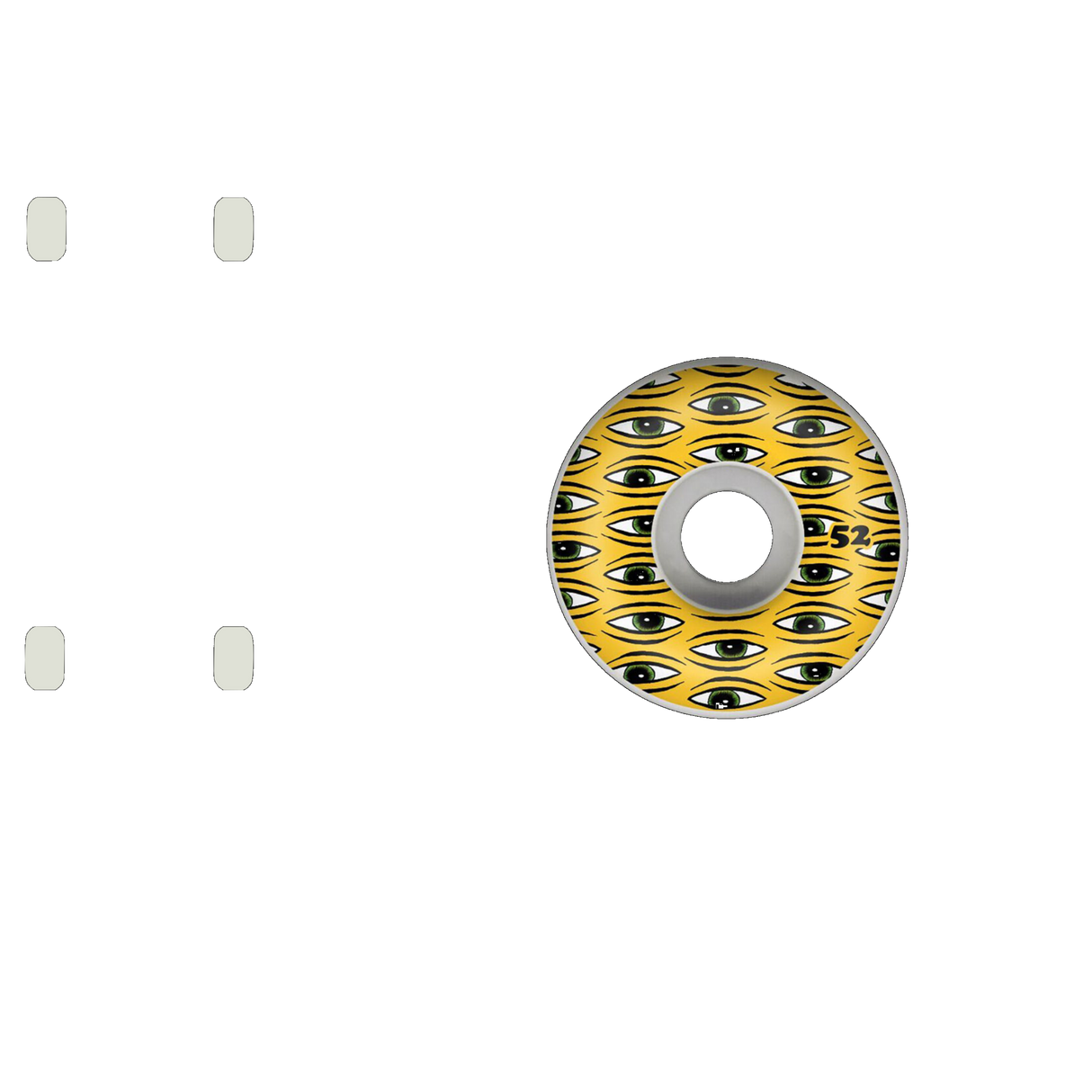Toy Machine All Seeing Skateboard Wheels 52mm