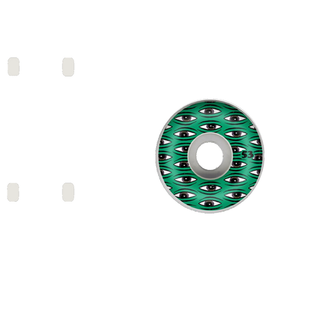 Toy Machine All Seeing Skateboard Wheels 53mm