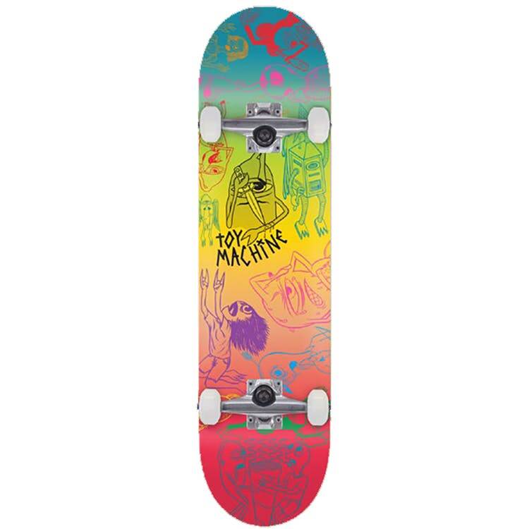 Toy Machine Characters II Complete Skateboard 8''