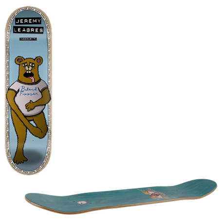 Toy Machine Insecurity Skateboard Deck - Leabres 8''
