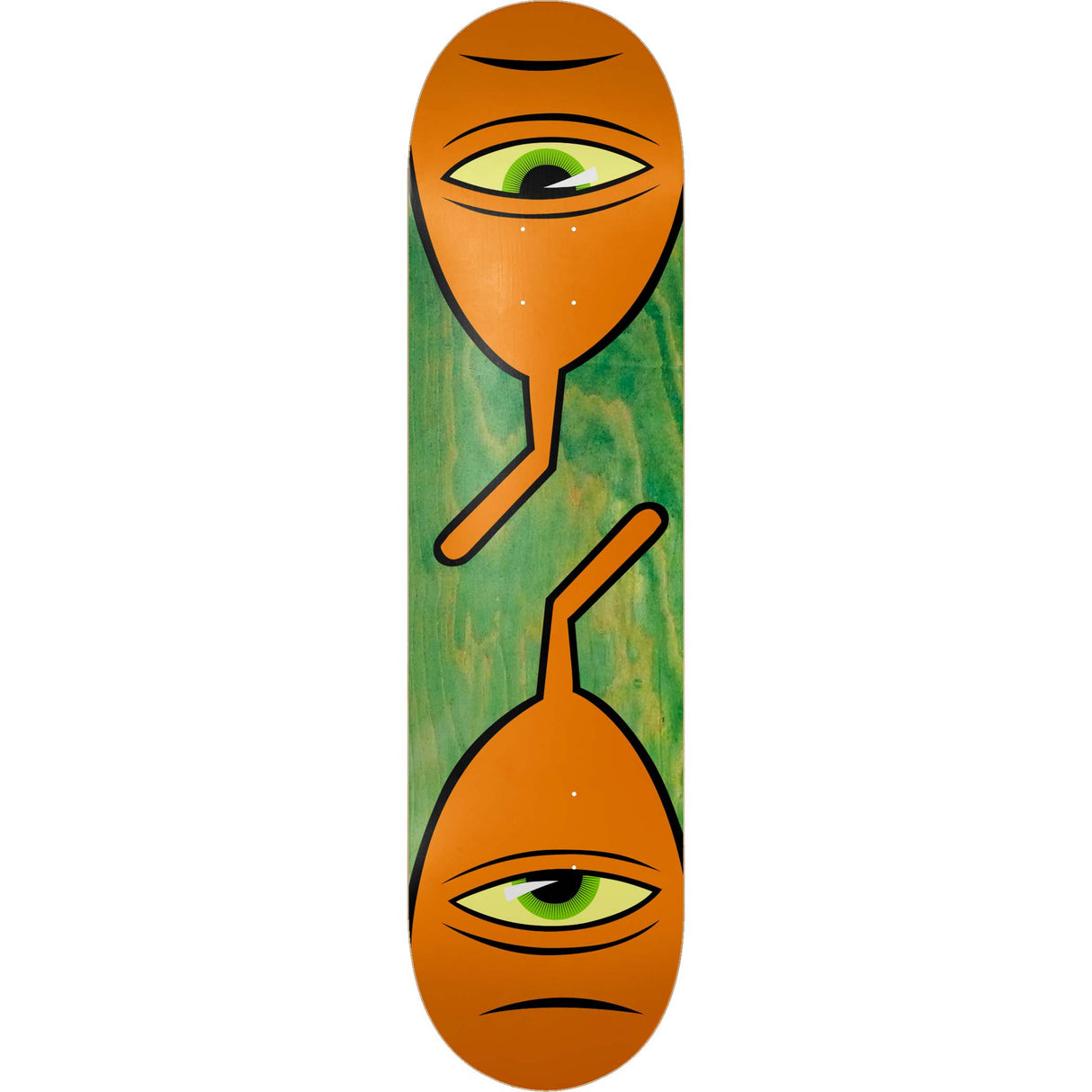 Toy Machine Sect Symmetrical Skateboard Deck - Orange 8.25"