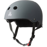 Triple 8 The Certified Sweatsaver Helmet - Carbon Rubber LRG/XL