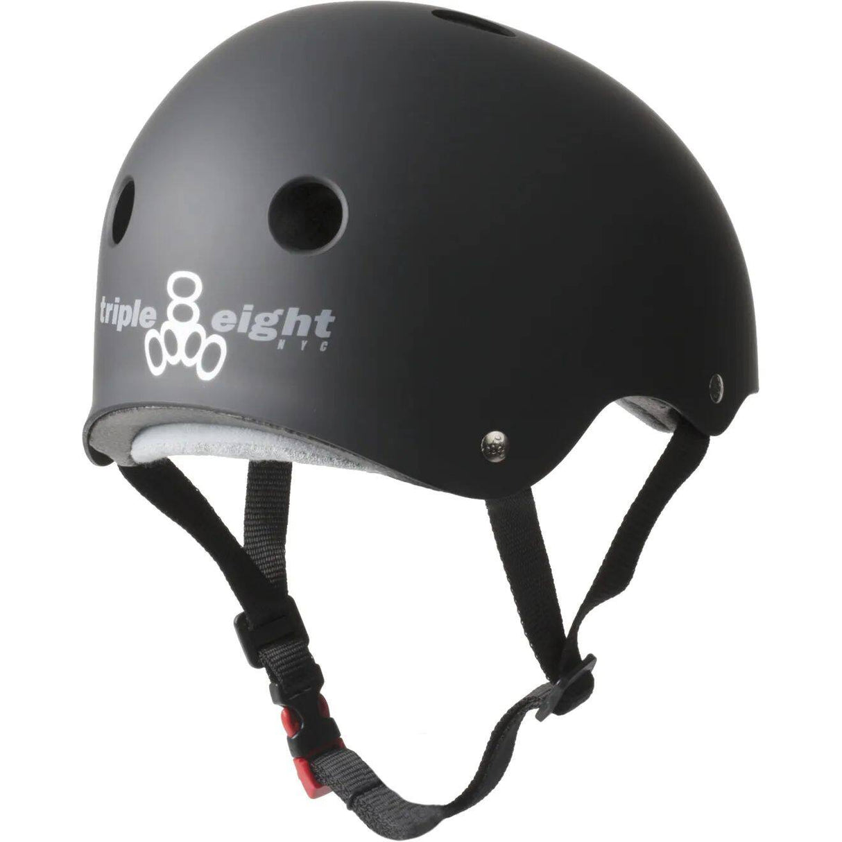 Triple 8 The Certified Sweatsaver Helmet - Black Rubber