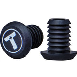 Trynyty Swirl 160mm Scooter Grips - Grey/Transparent