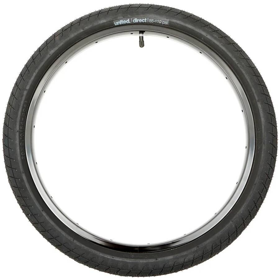 United Direct 18" x 2.10" BMX Tyre - Black Wall