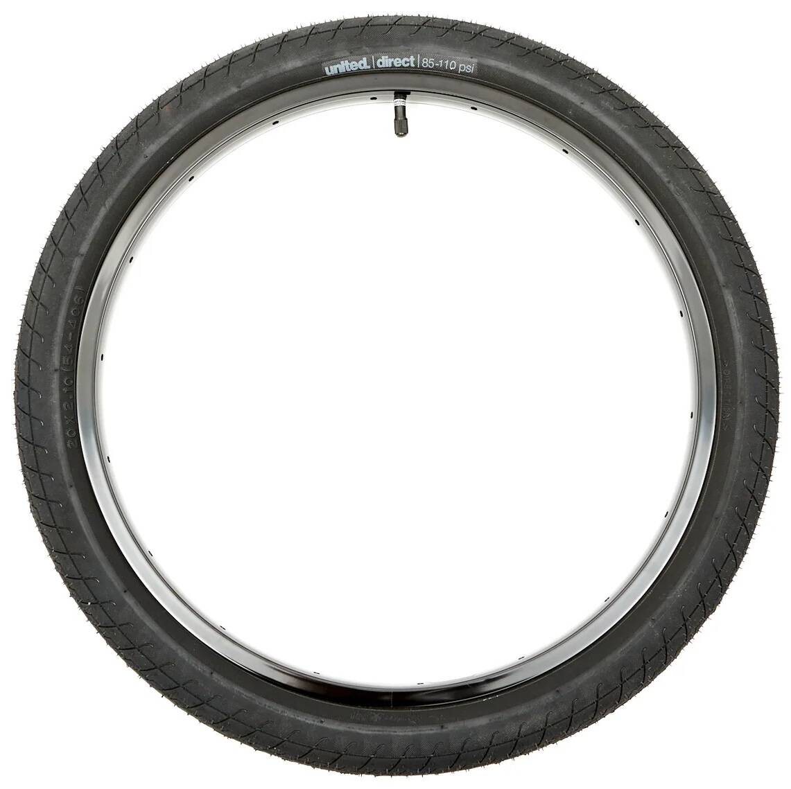 United Direct 20" x 2.10" BMX Tyre - Black Wall
