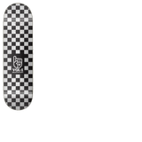 Vol.1 Checker Skateboard Deck - Black/White 7.75''