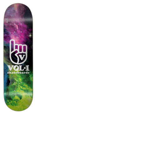 Vol.1 Cosmos Skateboard Deck - Purple/Green 7.75''