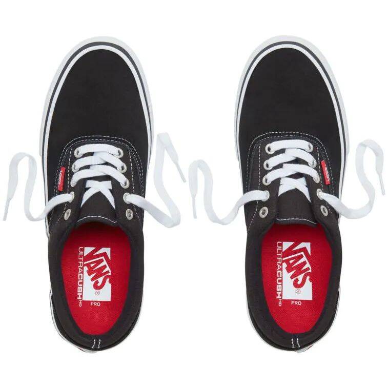 Vans Era Pro Skate Shoes - Black/White/Gum | SkateHut – SkateHut.com