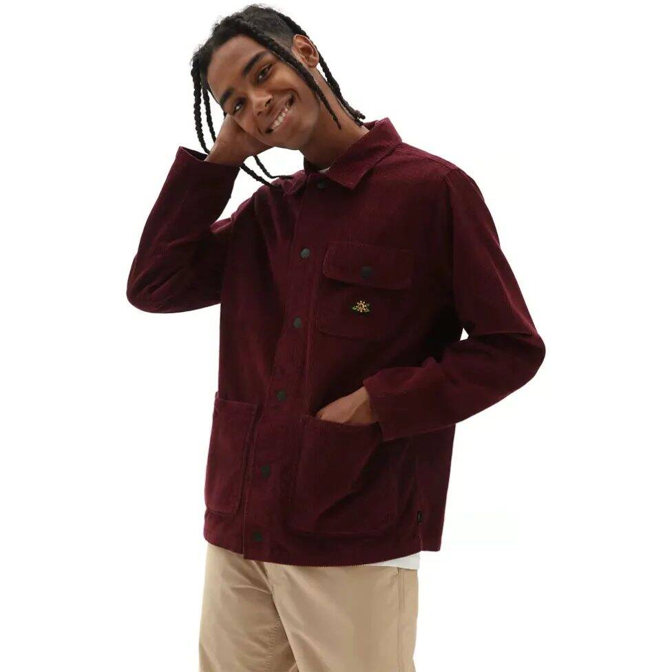 Vans Micro Dazed Corduroy Chore Coat - Port Royale MED