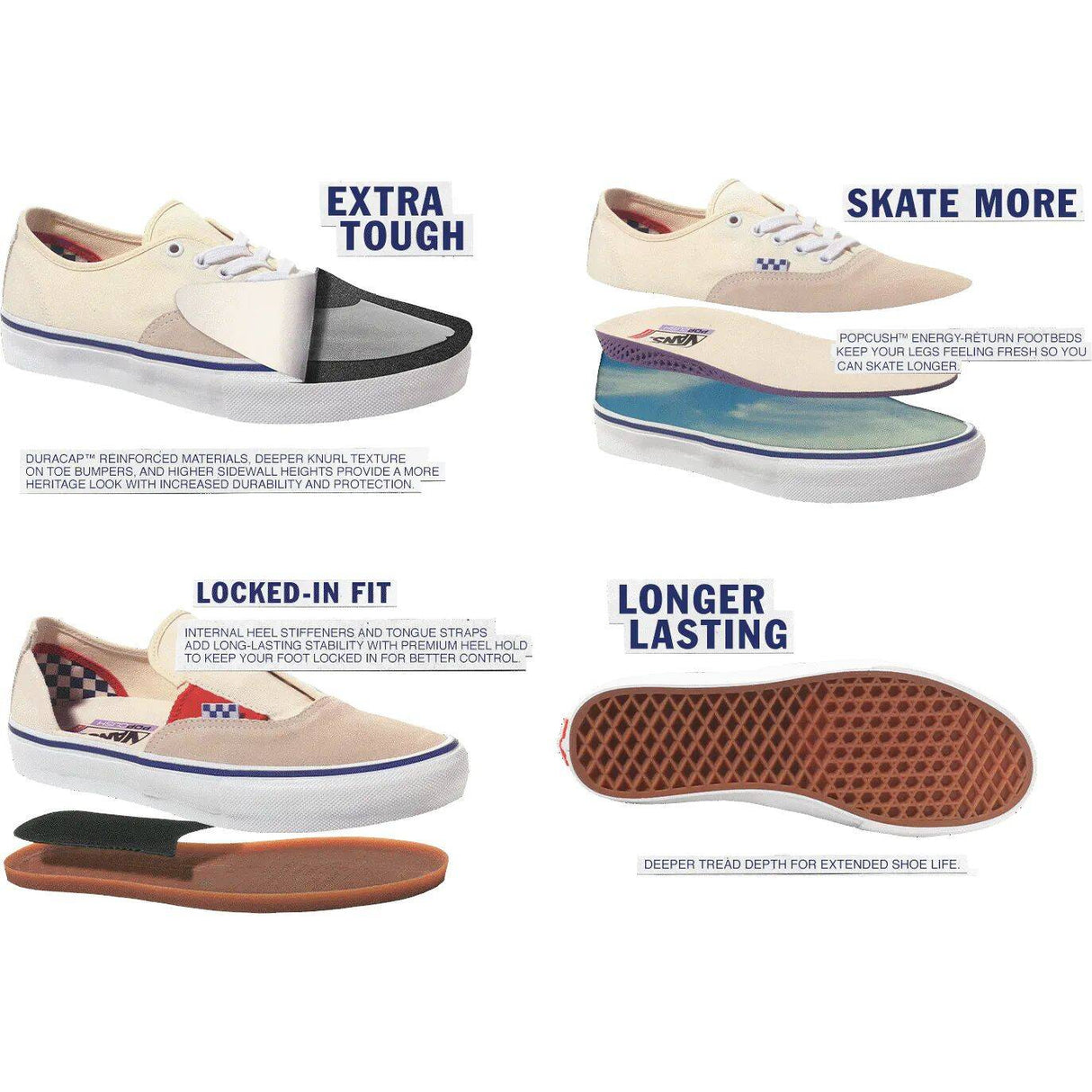 Vans Skate (Checkerboard) Slip-On Skate Shoes - Black/Off White