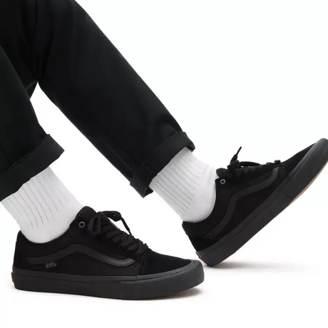 Vans Skate Old Skool Skate Shoes - Black/Black