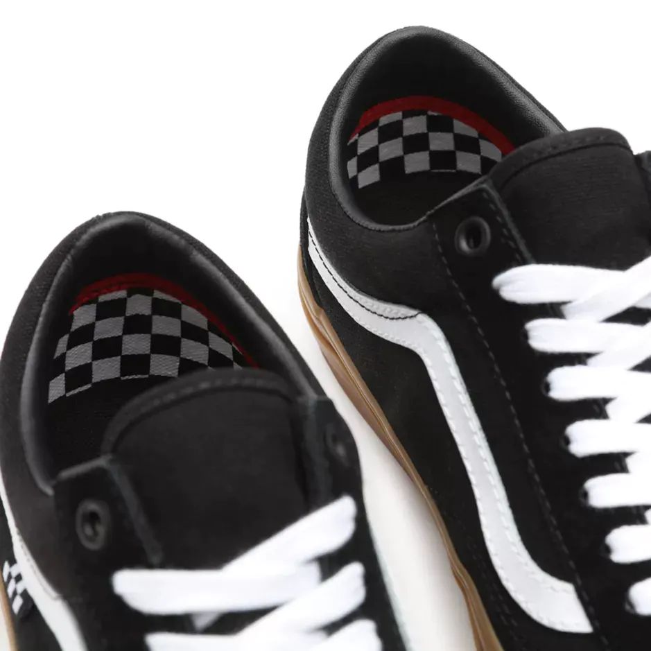 Vans Skate Old Skool Skate Shoes - Black/Gum
