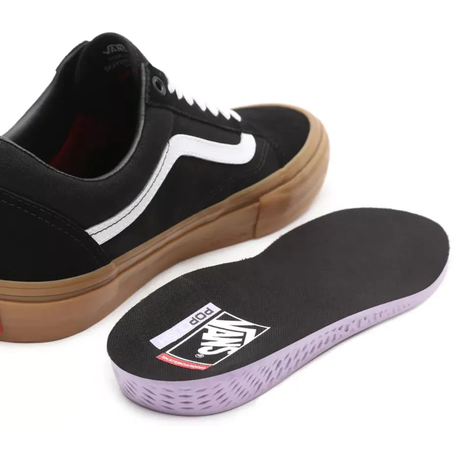 Vans Skate Old Skool Skate Shoes - Black/Gum