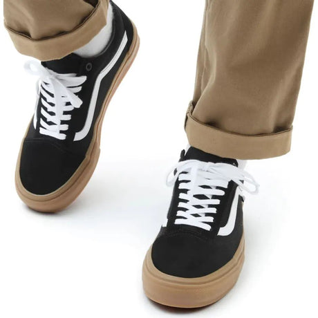 Vans Skate Old Skool Skate Shoes - Black/Gum
