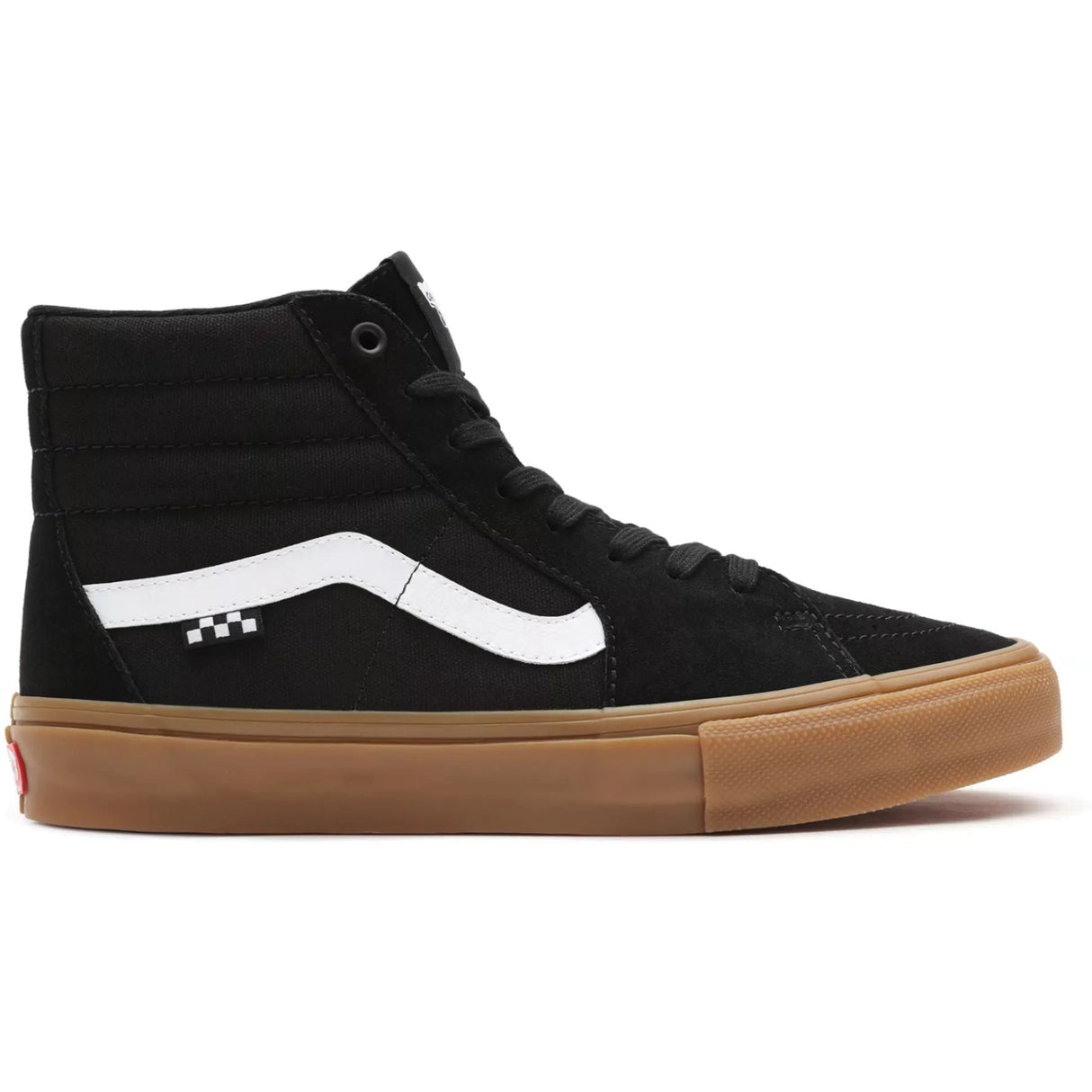 Vans Skate Sk8-Hi High-Top Skate Shoes - Black/Gum