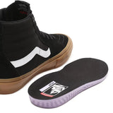 Vans Skate Sk8-Hi High-Top Skate Shoes - Black/Gum