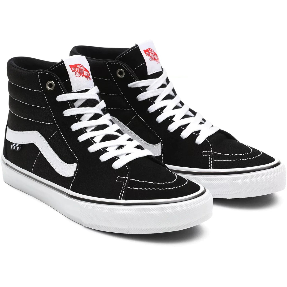 Vans Skate Sk8-Hi High-Top Skate Shoes - Black/White