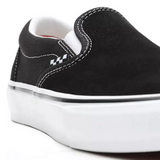 Vans Skate Slip-On Skate Shoes - Black/White