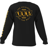Vans Banner Logo L/S T Shirt - Black