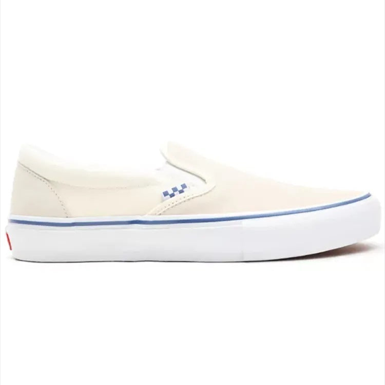 Vans Skate Slip-On Skate Shoes - Off White