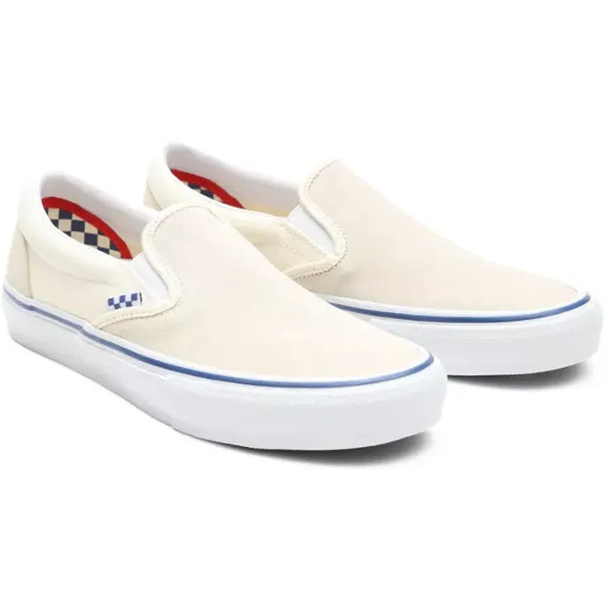 Vans Skate Slip-On Skate Shoes - Off White