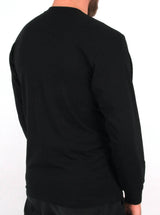 Vans Classic Long Sleeve T Shirt - Black/White