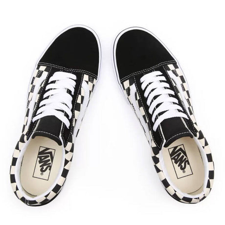 Vans Old Skool Skate Shoes - Black/White (Checkerboard)