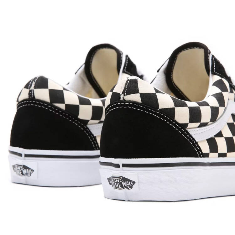 Vans Old Skool Skate Shoes - Black/White (Checkerboard)