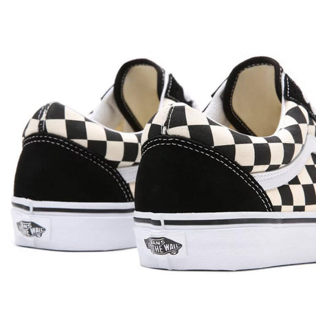 Vans Old Skool Skate Shoes - Black/White (Checkerboard)