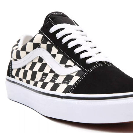 Vans Old Skool Skate Shoes - Black/White (Checkerboard)