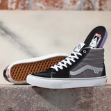 Vans Sk8 Hi Skate Shoes - Reflective Black/Grey