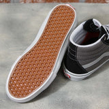 Vans Sk8 Hi Skate Shoes - Reflective Black/Grey