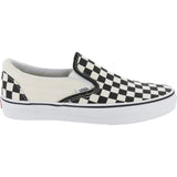 Vans Classic Slip-On Skate Shoes - Black/White Checkerboard