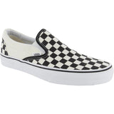 Vans Classic Slip-On Skate Shoes - Black/White Checkerboard