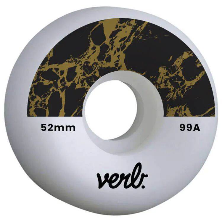 Verb Dip Skateboard Wheels 52mm - Marble Black