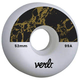 Verb Dip Skateboard Wheels 52mm - Marble Black