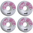 Verb Dip Skateboard Wheels 52mm - Marbel Pink
