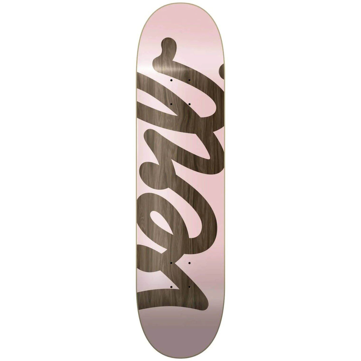 Verb Script Skateboard Deck - Pink 7.75