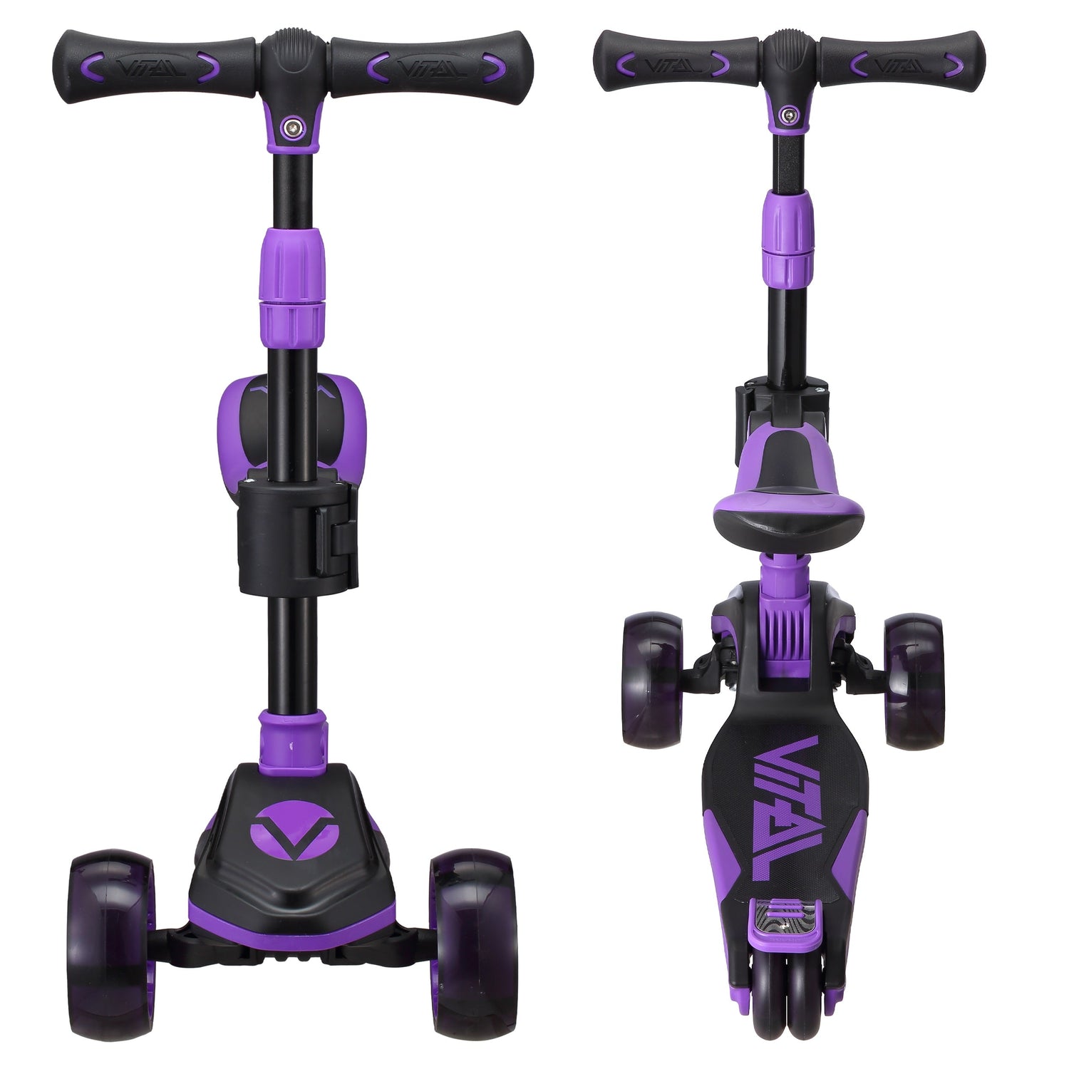 Vital Tyke 3 Wheel Scooter - Purple