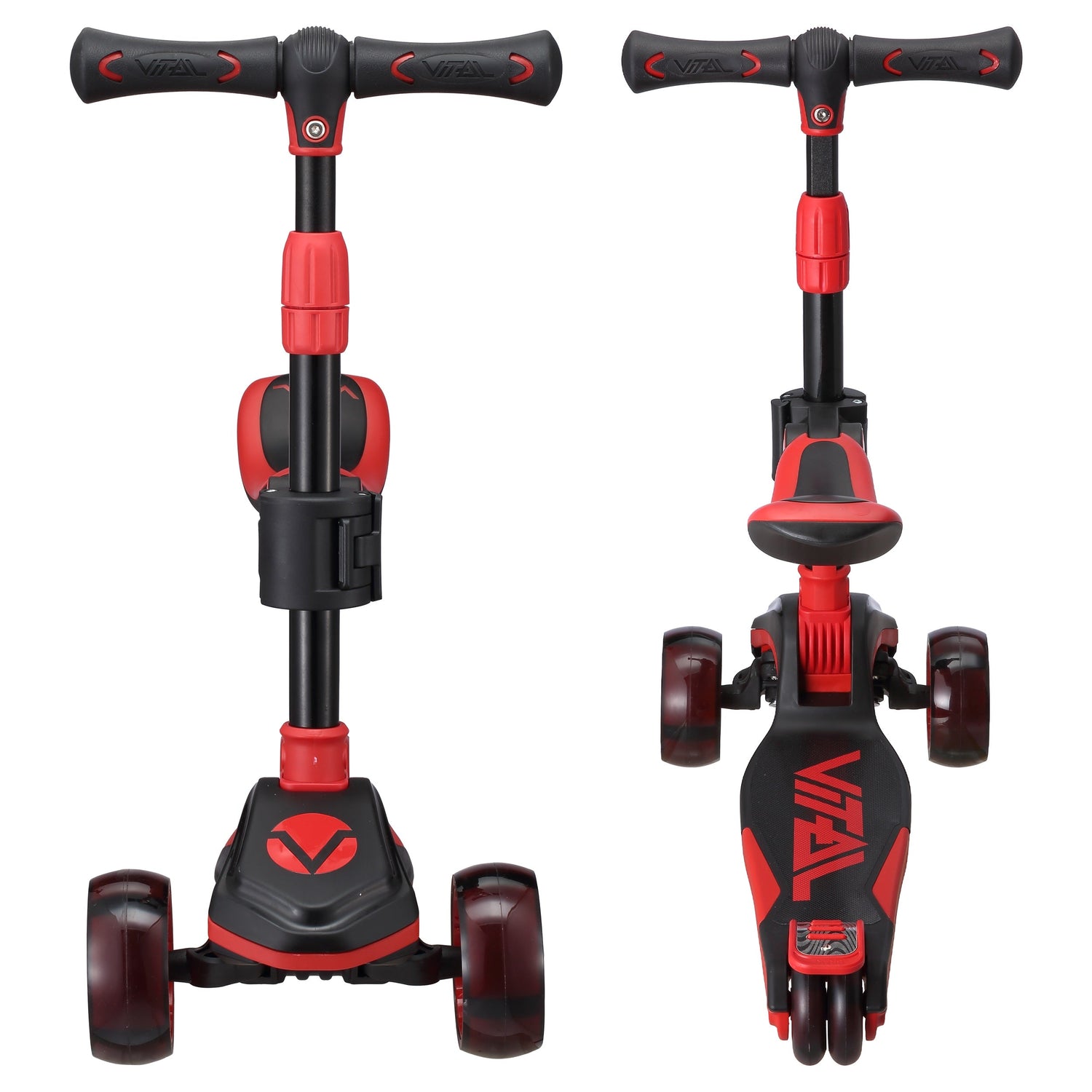 Vital Tyke 3 Wheel Scooter - Red