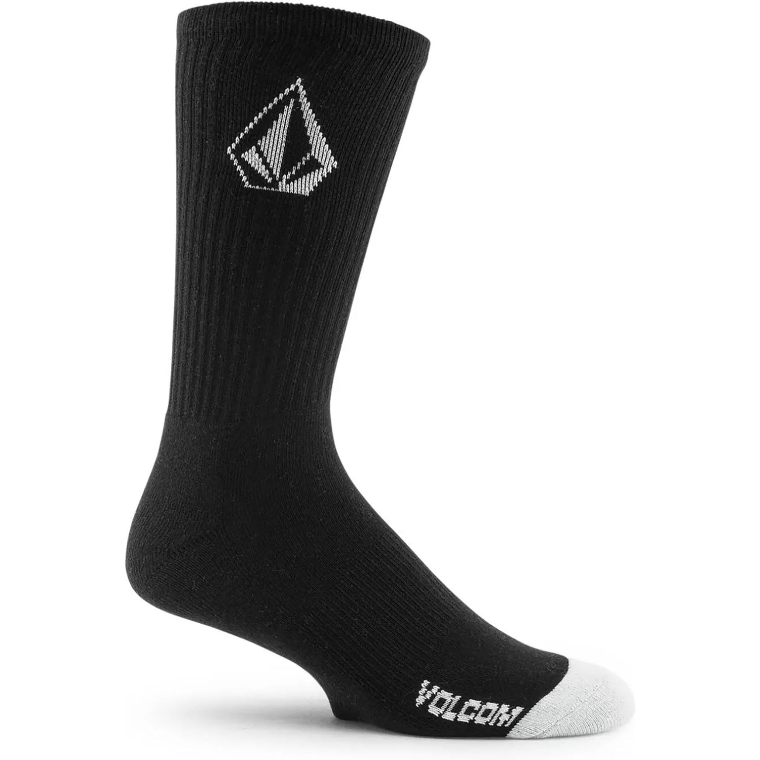 Volcom Full Stone 3-Pack Socks - Black