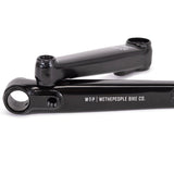 WeThePeople Logic 170mm BMX Cranks - Glossy Black