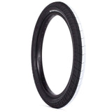 WeThePeople Activate 20'' x 2.35'' 60PSI BMX Tyre - Black/White