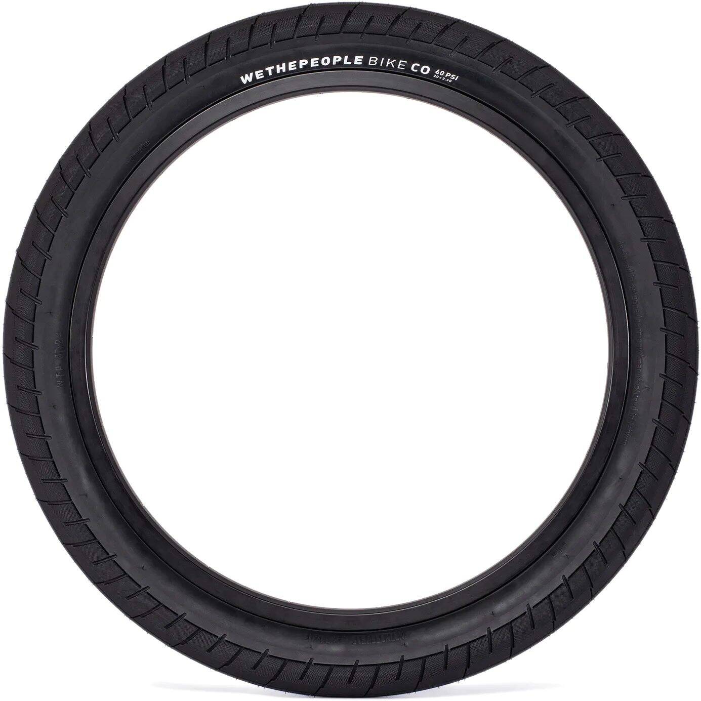 WeThePeople Activate 20'' x 2.4'' 60PSI BMX Tyre - Black/White