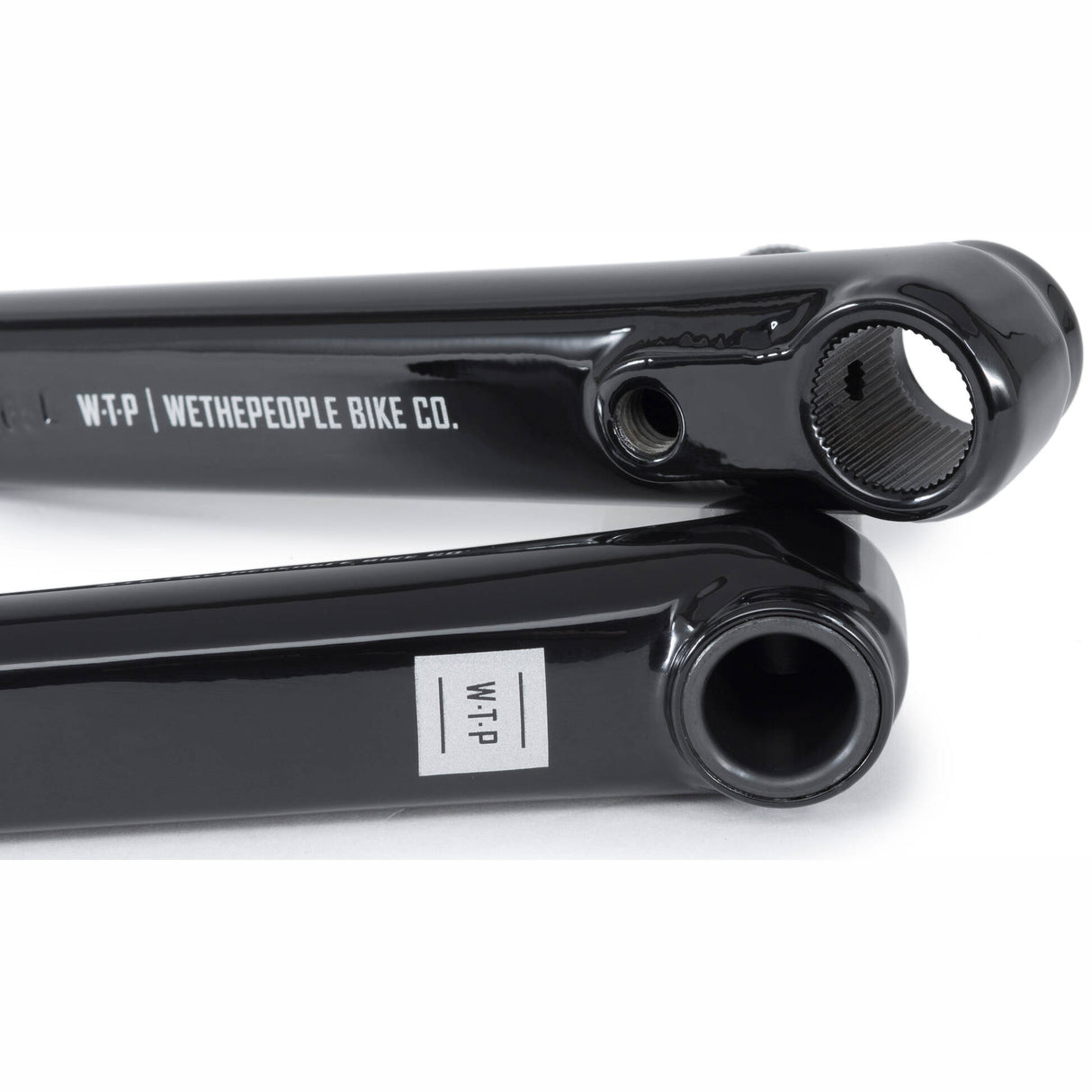 WeThePeople Legacy Crank 175mm BMX Cranks - Glossy Black