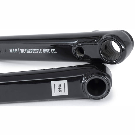 WeThePeople Legacy Crank 175mm BMX Cranks - Glossy Black