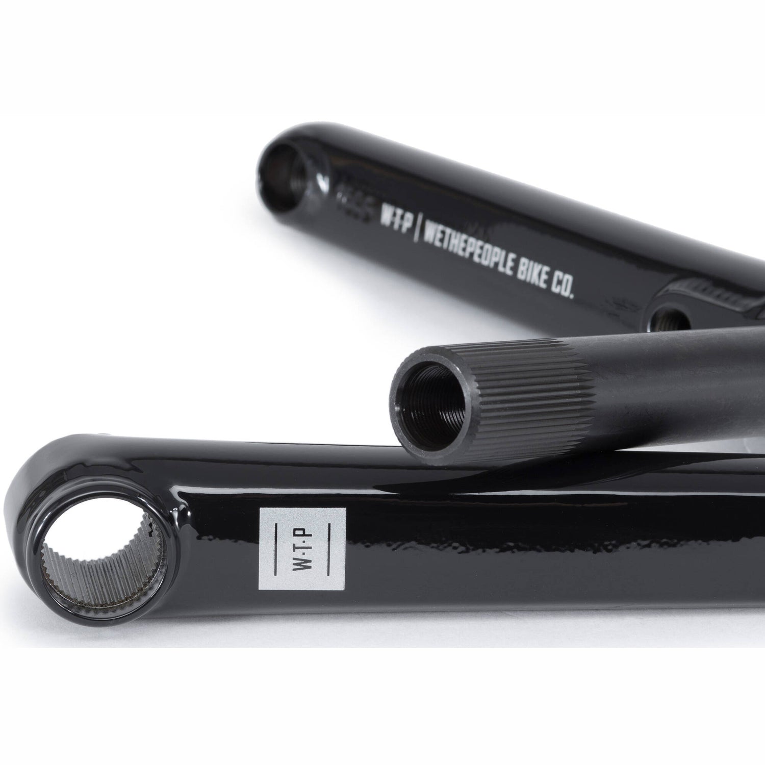 WeThePeople Legacy Crank 175mm BMX Cranks - Glossy Black