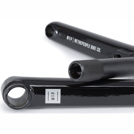 WeThePeople Legacy Crank 175mm BMX Cranks - Glossy Black